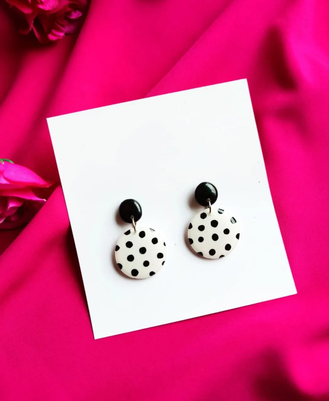 Buy Polka Earrings from Rimberio Fashions - Reseller Bazzar